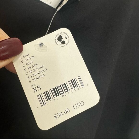 NWT Free People Intimately black bodysuit - Picture 6 of 6